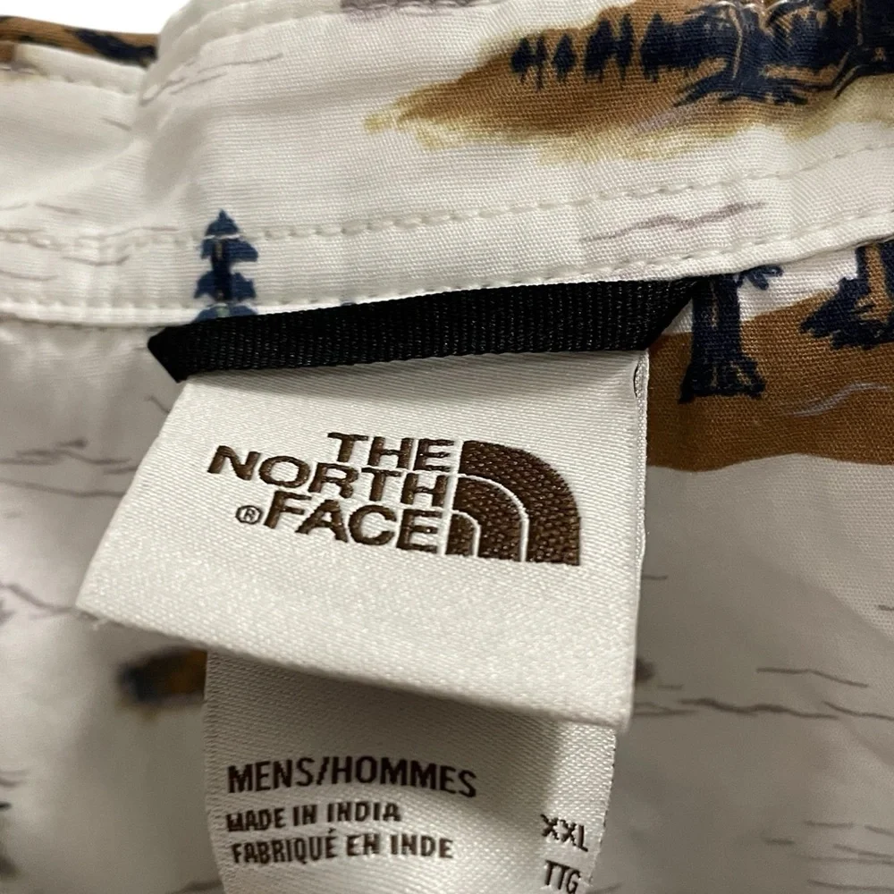 NWT The North Face Baytrail Pattern Shirt Size XXL